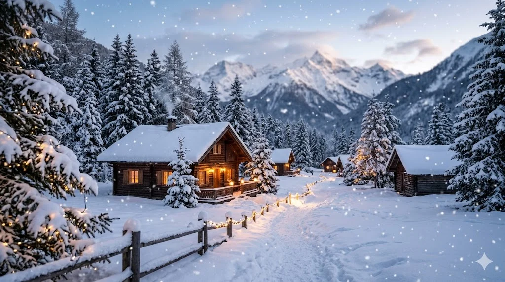 snow captions for instagram