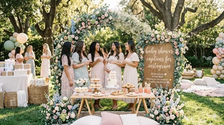baby shower captions for instagram