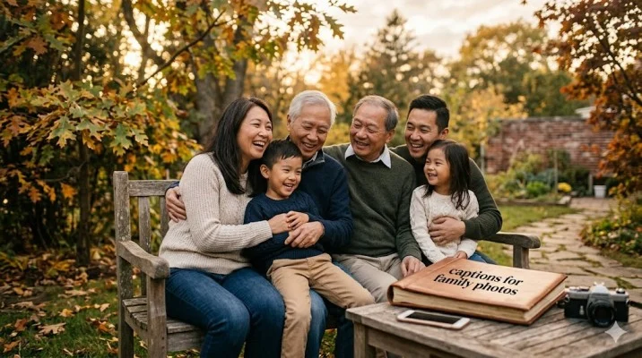 captions for family photos