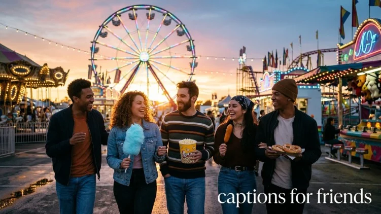 captions for friends