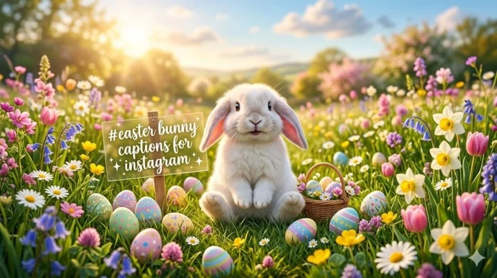 easter bunny captions for instagram