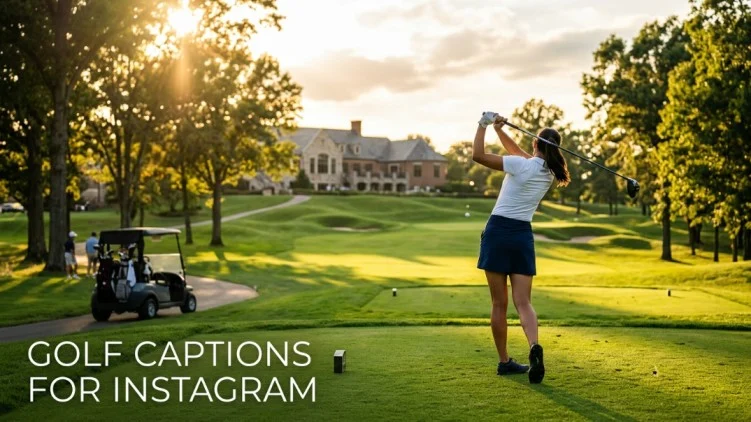 golf captions for instagram