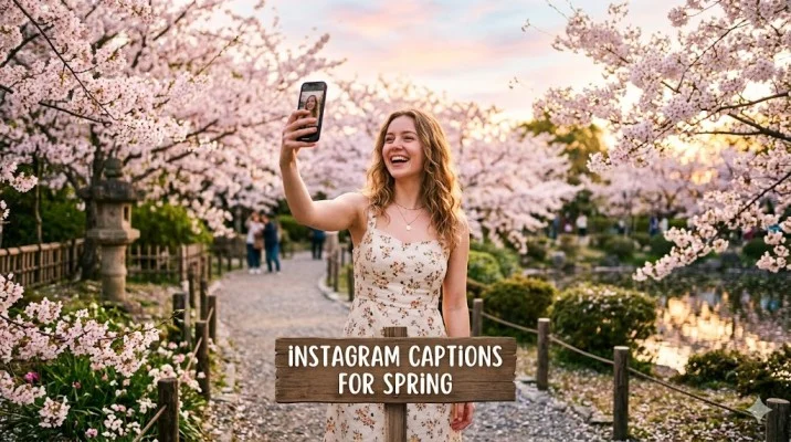 instagram captions for spring