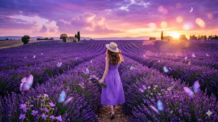 purple captions for instagram