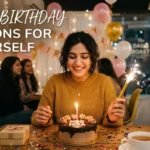 short birthday captions for yourself