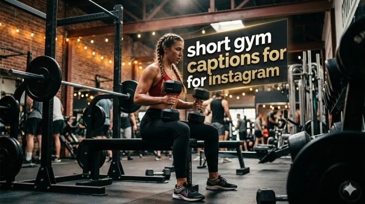 short gym captions for instagram