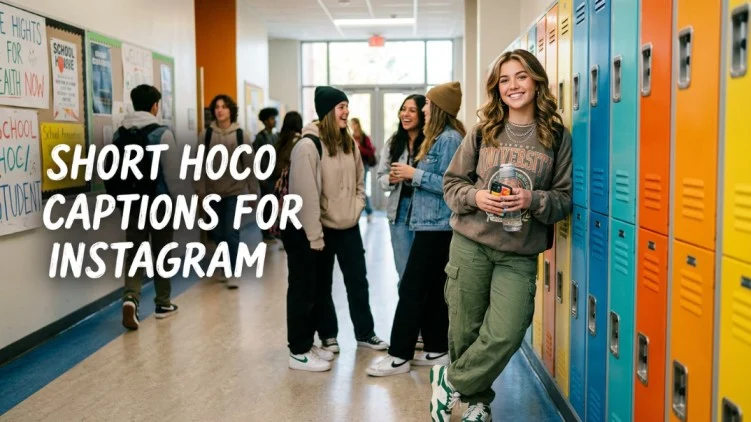 short hoco captions for instagram