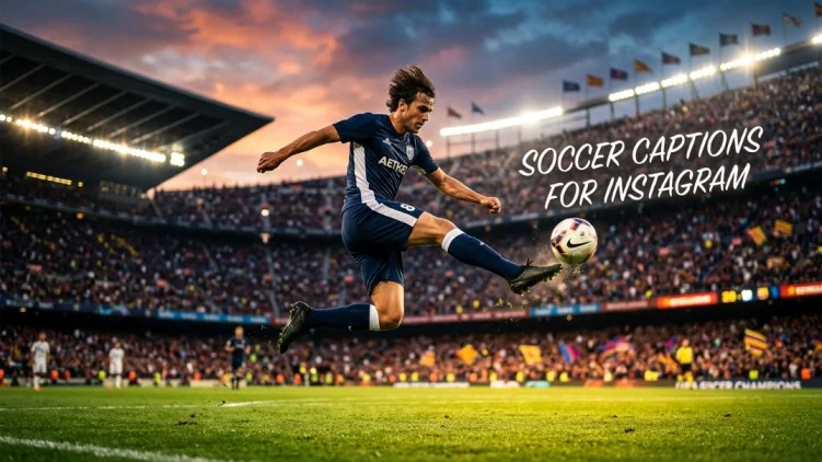 soccer captions for instagram