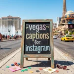 vegas captions for instagram