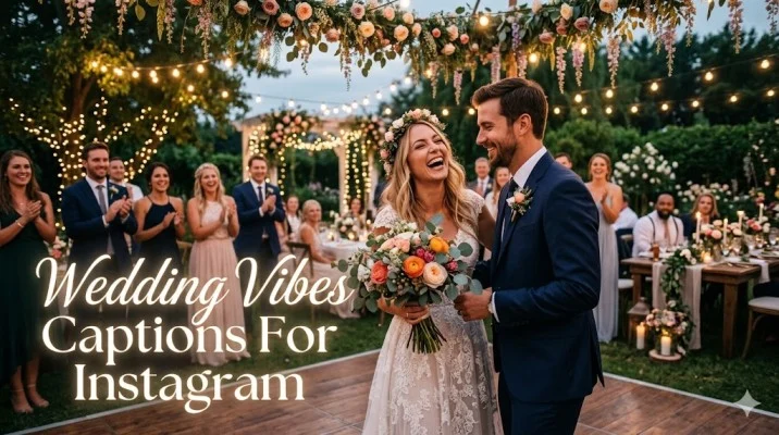 wedding vibes captions for instagram