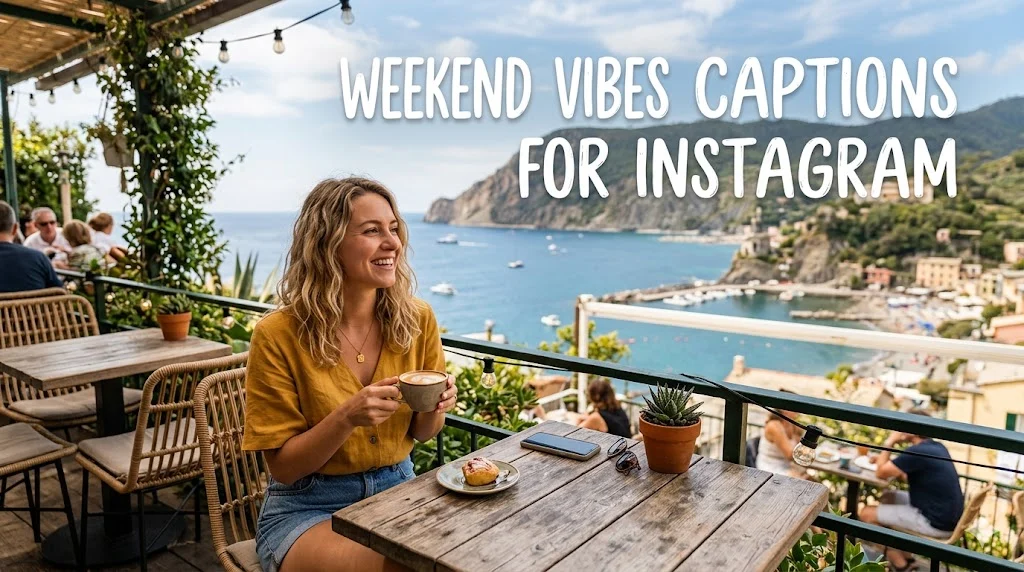 weekend vibes captions for instagram