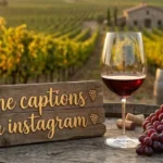 wine captions for instagram