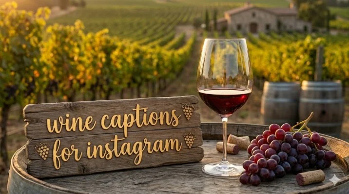 wine captions for instagram